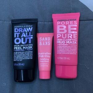 Peel and Mud masks
